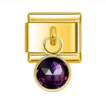 February Birthstone Charm