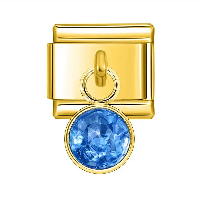 March Birthstone Charm