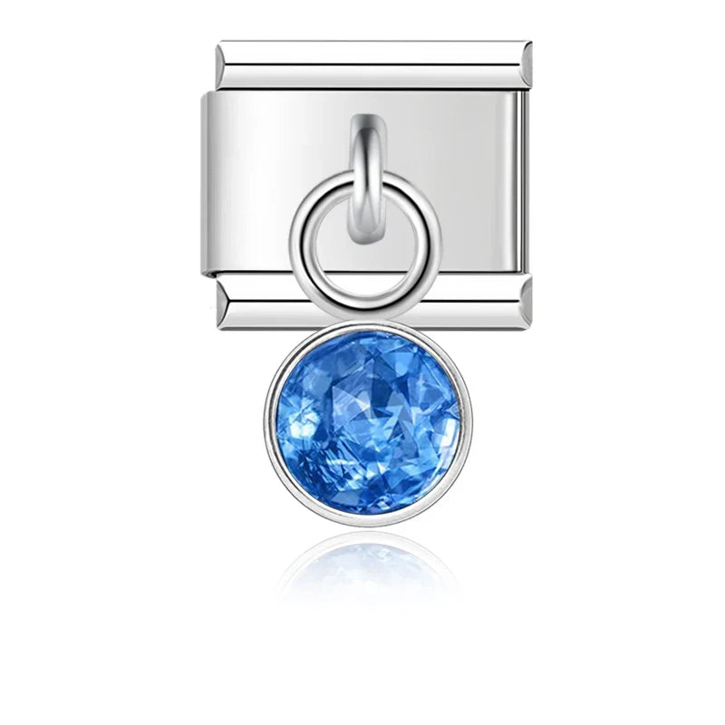 March Birthstone Charm