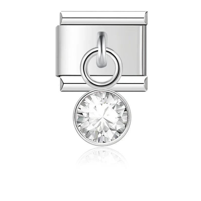 April Birthstone Charm