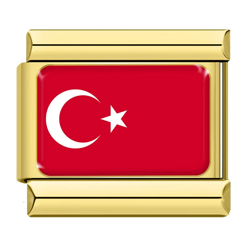 Flag of Turkey Charm