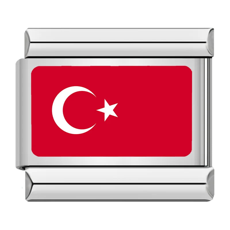 Flag of Turkey Charm