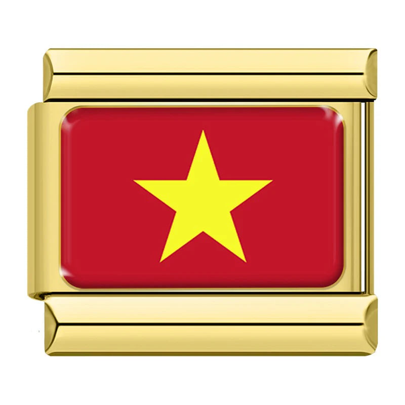 Flag of Vietnam Charm