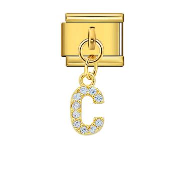 C Gold Charm