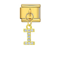I Gold Charm