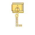 L Gold Charm