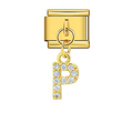 P Gold Charm