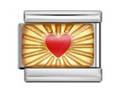 Glowing Heart Charm
