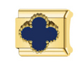 Blue Clover Charm