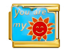 You are my Sunshine Charm