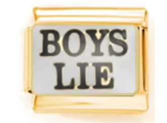 Boy's Lie Charm