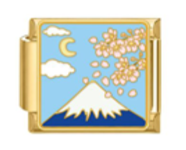 Icy Mountain Charm