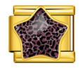 Dark Leopard Print Charm