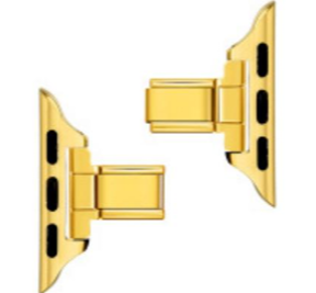 Gold Apple Watch Attachments Charm